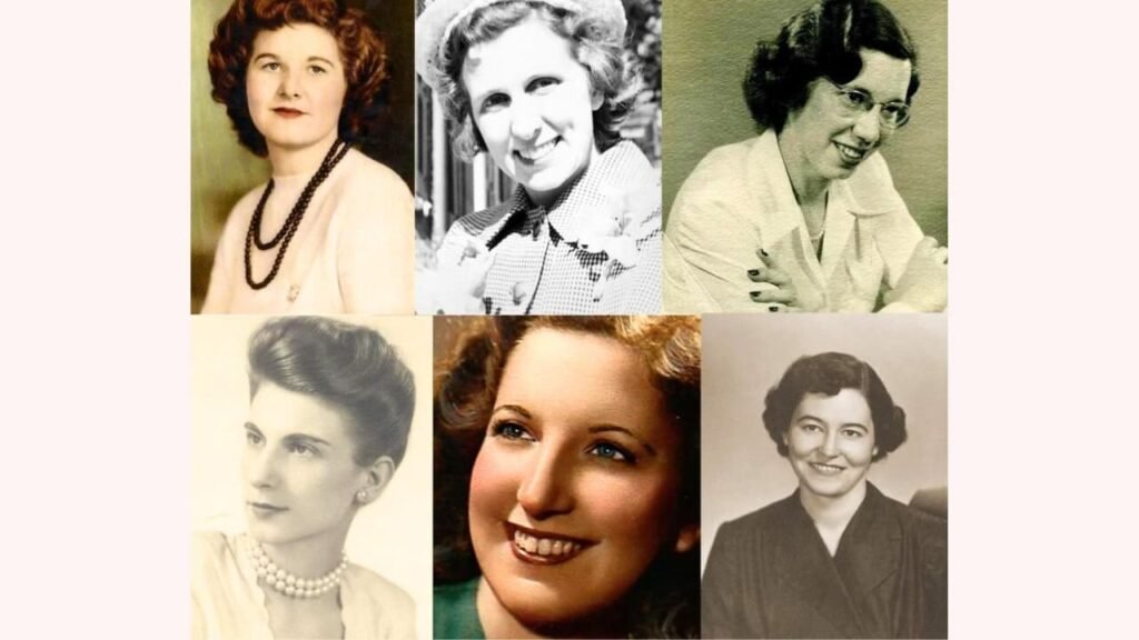 Six women who contributed to the development of ENIAC computer, highlighting the women in computer science.