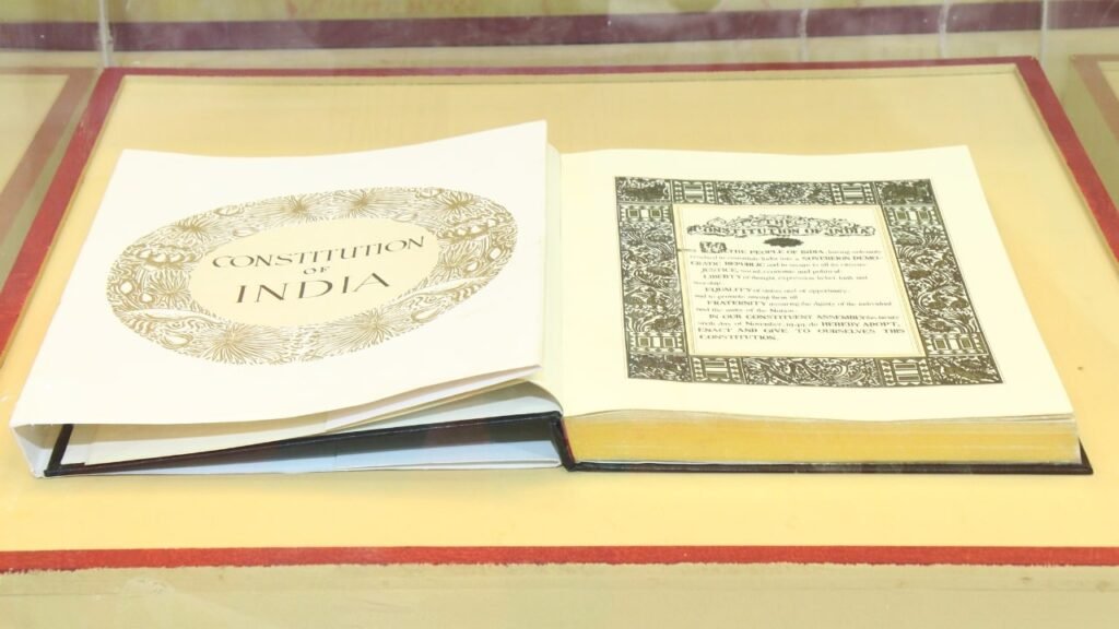 Constitution of India reflecting the role of identity politics in India’s caste and religious dynamics.