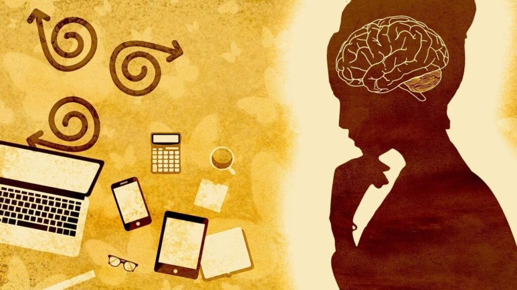 Multitasking at work can affect brain health